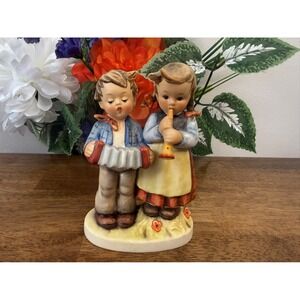 Vintage Hummel Goebel Birthday Serenade Musical Duet‎ Figurine West Germany